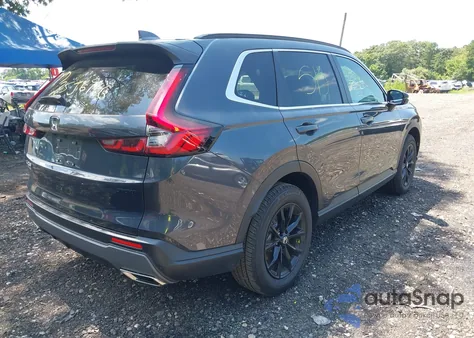 2025 Honda Cr-V Hybrid Sport z USA, uszkodzony, nr VIN 5J6RS6H56SL027302